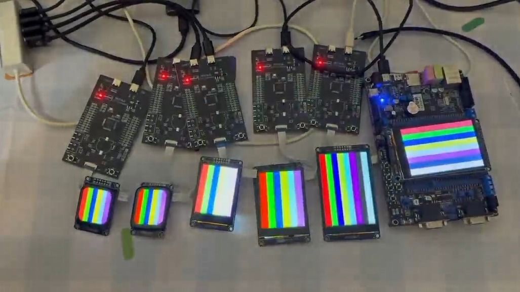 Polcd Panel LCD de 2.4 2.5 3.2 pulgadas, placas PCB, fabricante chino de placas PCB, ensamblaje electrónico PCBA