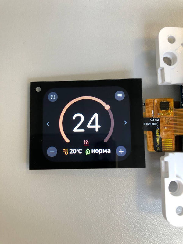 Polcd Pantalla táctil capacitiva multi TFT de 1,69 pulgadas 4 Línea SPI 240x280 IPS Lcd