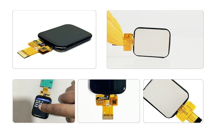 Polcd 1,69 pulgadas pantalla táctil pantalla LCD 240x280 interfaz SPI módulo TFT pequeño