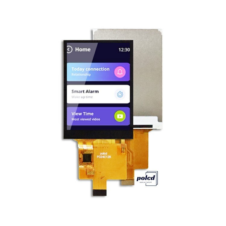 Polcd TFT de 2,4 pulgadas de interfaz Spi LCD 240*320 RGB Color pantalla táctil ST7789V 16pin 2.4 TFT