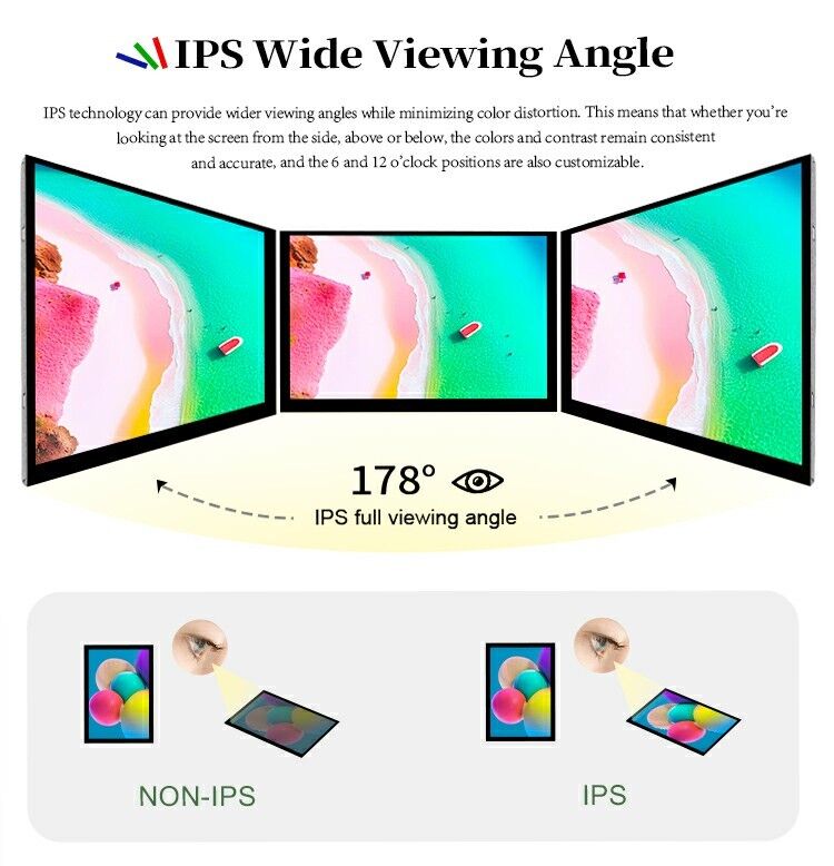 Polcd de alta luminancia 500nit 2,8 pulgadas pantalla LCD 240x320 IPS todos los ángulos de visión CTP capacitiva pantalla TFT táctil