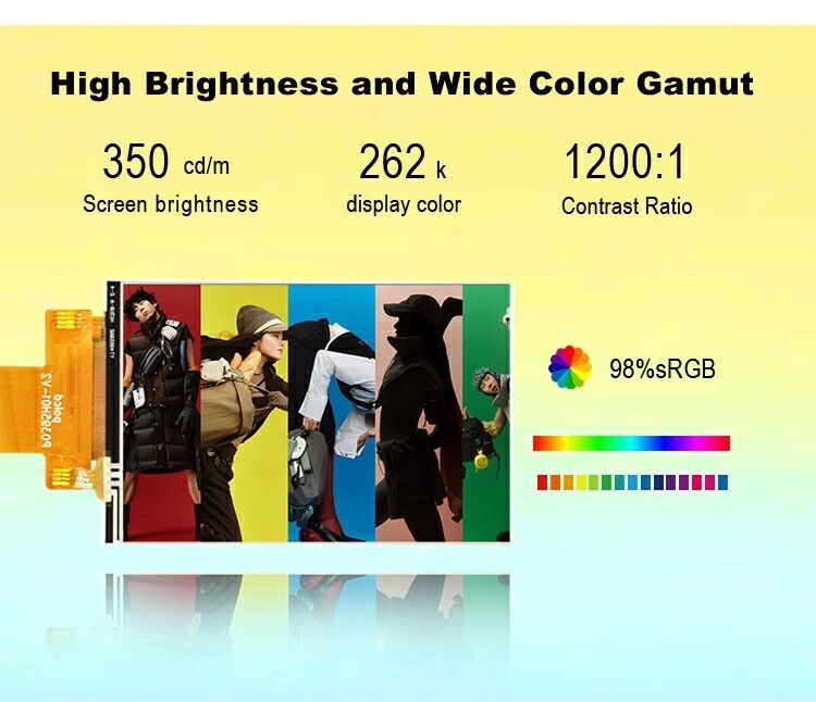 Polcd 3.95 pulgadas 4 