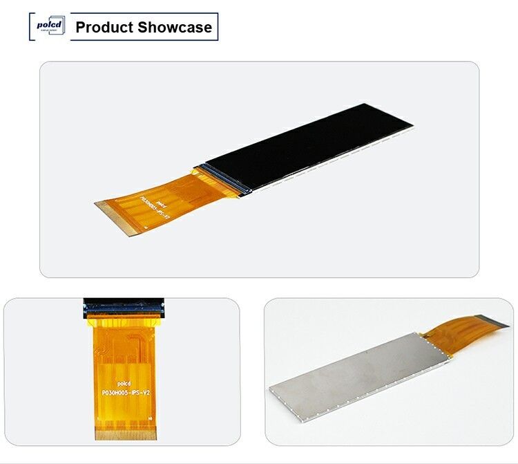 Modulo de pantalla de color de 3 pulgadas Polcd 268*800 ST7701S ic Alto brillo IPS 3