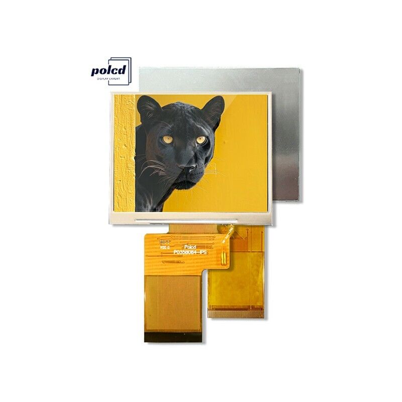 Polcd Factory 3.5 pulgadas TFT LCD 320 * 240 SPI Interfaz RGB Pantalla de instrumentos 3.45 pulgadas Modulo de visualización LCD