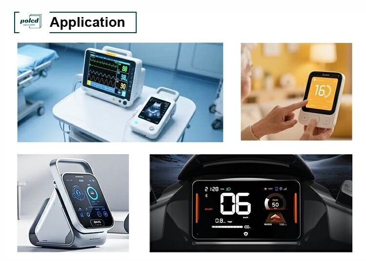 Polcd 3.5 pulgadas pantalla LCD táctil pantalla 320 * 480 SPI interfaz MCU IPS vista completa módulo táctil