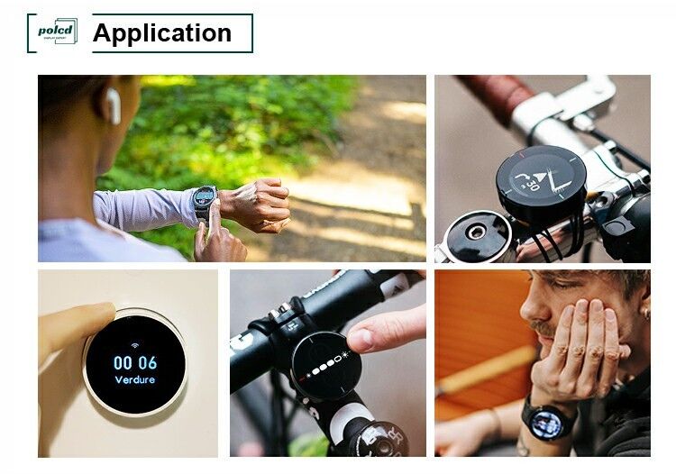 Polcd 2,1 pulgadas IPS LCD redondo pequeño 480*480 interfaz Mipi ST7701S Módulo de visualización TFT circular