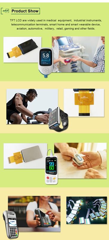 Polcd 2.4 pulgadas Interfaz MCU TFT controlador de pantalla IC ST7789V2 240x320 Resolución 2.4 pulgadas módulos TFT LCD