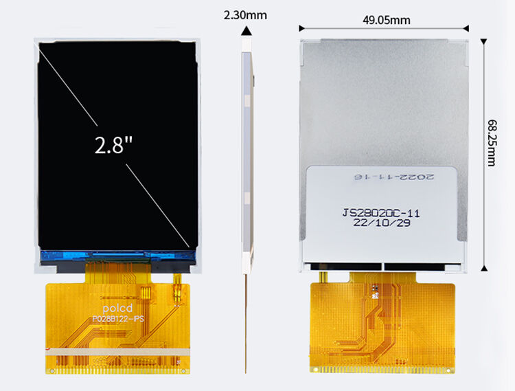 Pantalla LCD TFT de 2.8