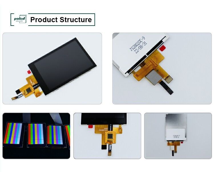 2.8 pulgadas 178° Ips Tft capacitiva pantalla táctil ángulo de visión completa interfaz Spi