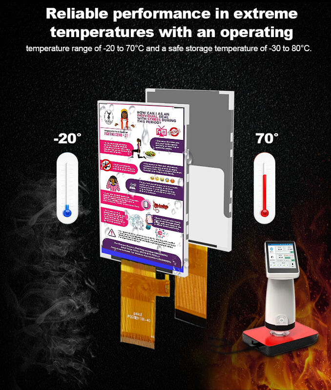 Polcd 2.8 pulgadas 240*320 Pantalla LCD transflectiva ST7789T3 Mcu Spi Interfaz 2.8