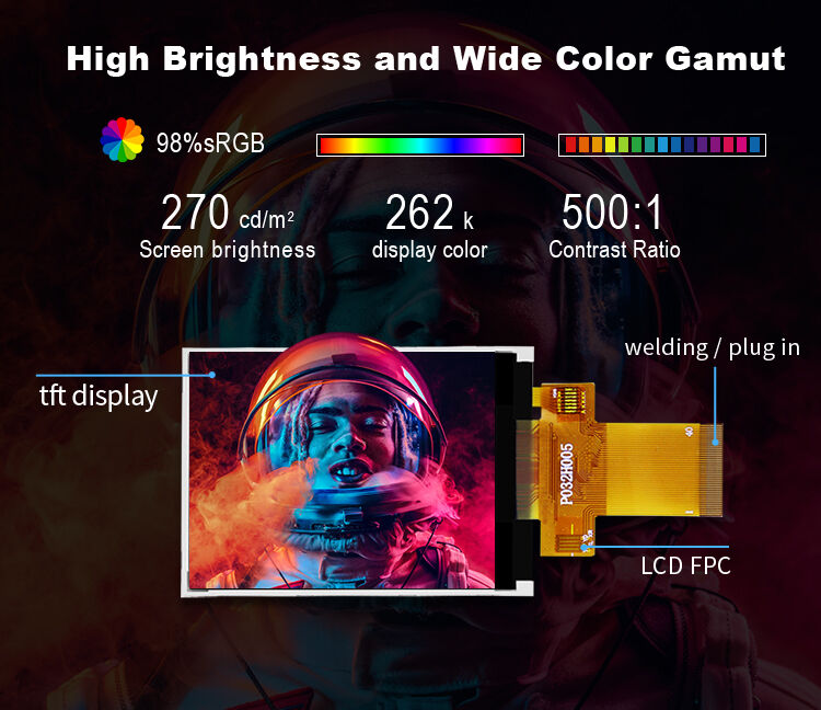Polcd 12 O'CLOCK 3,2 pulgadas de pantalla TFT ILI9341V TFT módulo LCD 240x320