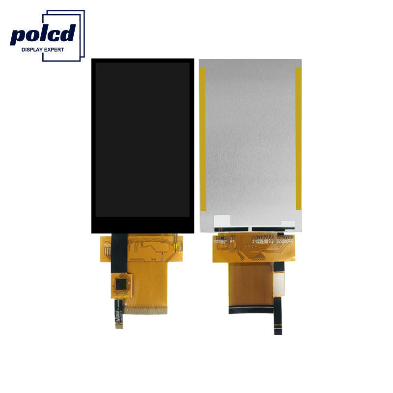 Polcd 3.97 pulgadas 480 * 800 Resolución 50pin Interfaz MCU de alto brillo Módulo de pantalla LCD TFT táctil