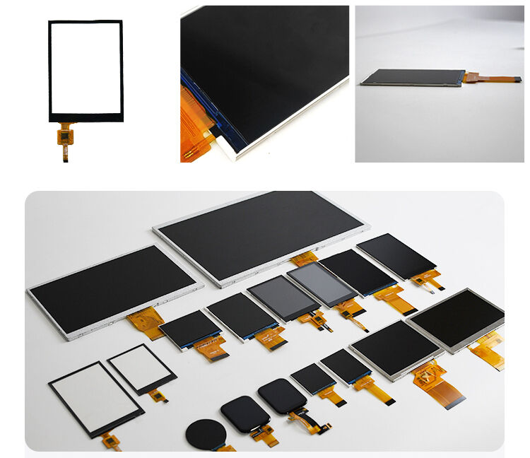 Módulos de panel TFT-LCD IPS de ángulo de visión capacitivo a color Polcd de 3.5 pulgadas y 320x480