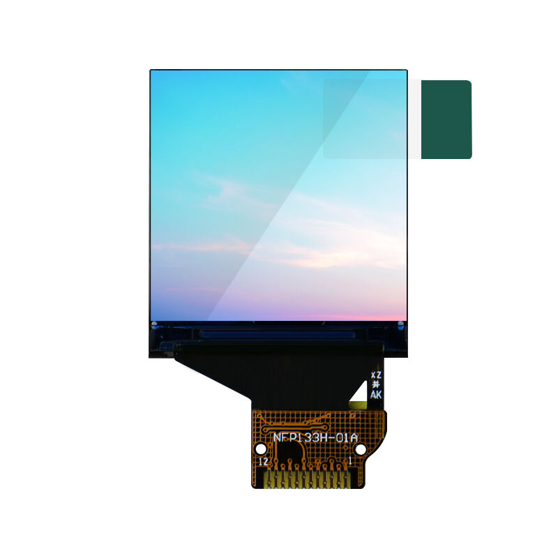 Panel de pantalla LCD TFT IPS de 1,3 pulgadas con interfaz SPI y tamaño pequeño 240*240, fabricante de LCD cuadrado Polcd