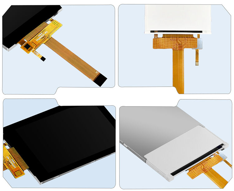 Polcd 2,4 pulgadas 240*320 IPS módulo LCD vista completa CTP Panel táctil capacitivo Qvga 2,4 pantalla TFT