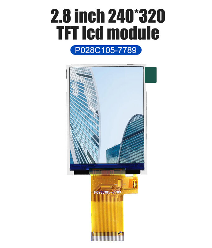 Polcd 2,8 pulgadas Micro pantalla de alta calidad Tft pantalla de 16 bits MCU SPI Interfaz Modulo LCD inteligente