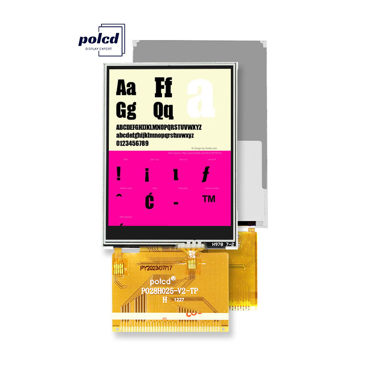 Polcd con resolución 240x320 de 37 pines TFT LCD ILI9341V con una pantalla táctil de 2,8 pulgadas