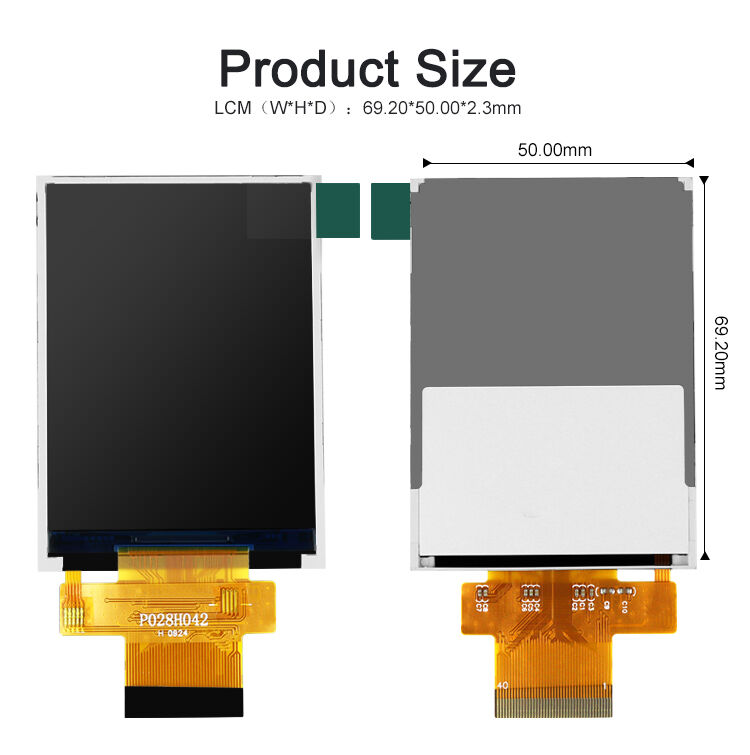 Polcd Panel de pantalla LCD de 2,8 pulgadas 240*320 MCU interfaz SPI ILI9341V pantalla del módulo TFT LCD