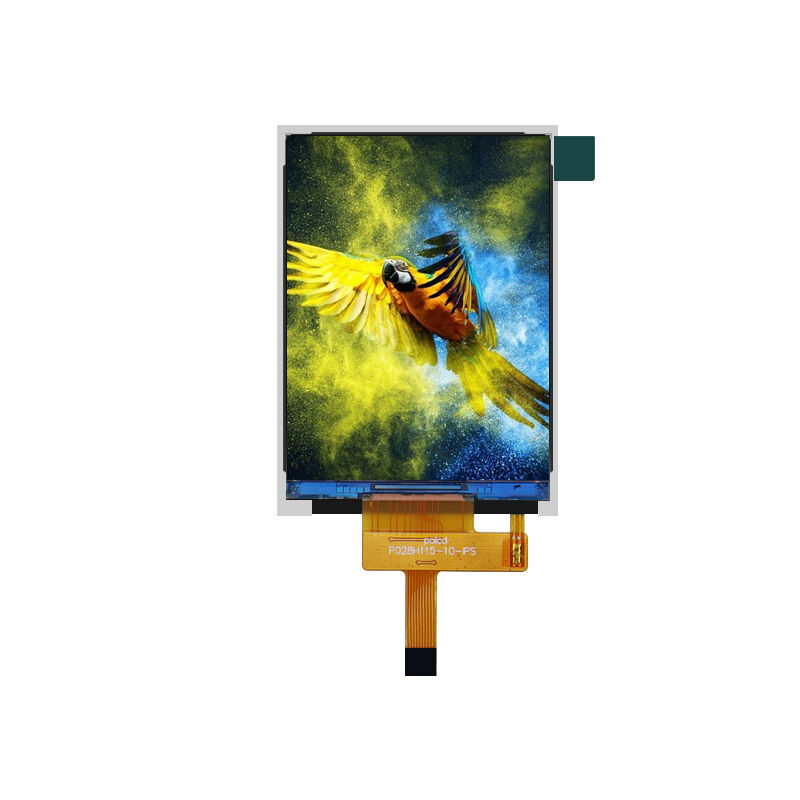 Polcd 2.8''TFT LCD personalizar el panel de color pantalla 240 * 320 Resolución 260 nit IPS pantalla LCD
