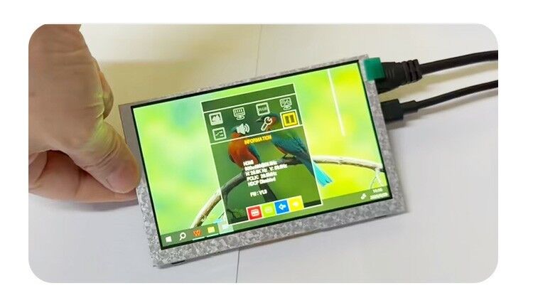 Polcd-Placa de Control del controlador de pantalla LCD Universal, Kit completo de bricolaje de 40 pines, Mini placa controladora de pantalla Full HD, 4,3 