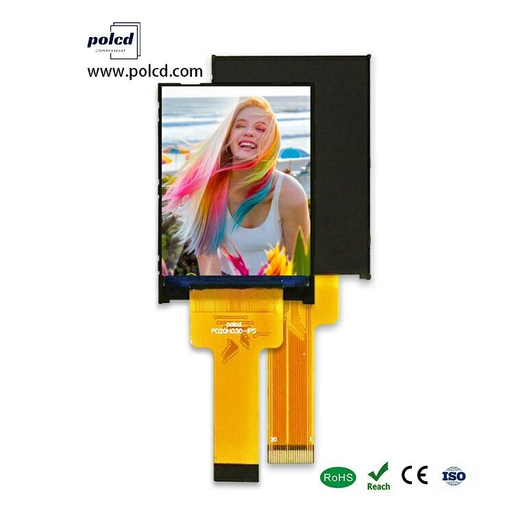 Display de cristal líquido Polcd de 2.0 pulgadas Mini Full Color ST7789 MCU IPS Vista de ángulo completo 240x320 módulo LCD TFT