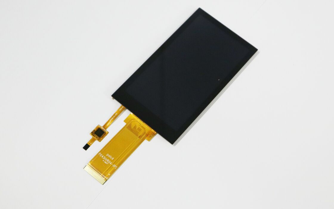 Pantalla LCD IPS de 4.5 pulgadas 480x854 con interfaz RGB de 24 bits y ángulo de visión completo para dispositivos industriales Polcd Custom