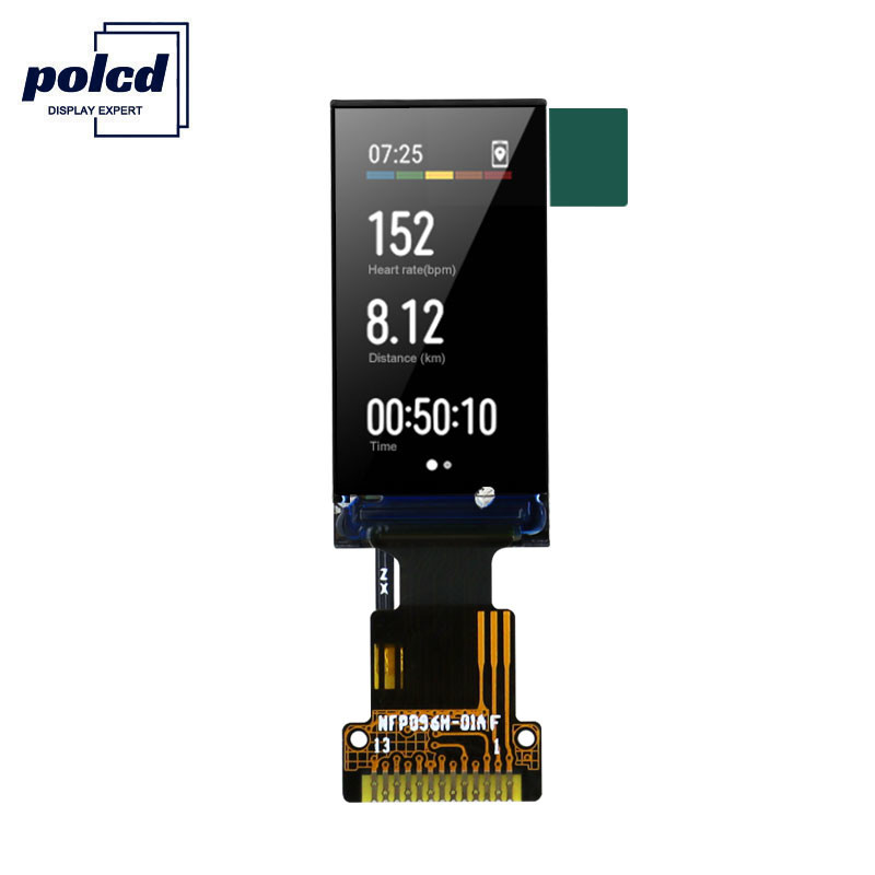 Polcd 80x160 Pixeles 0.96 Pantalla Tft 1.5mm TFT LCD Módulo 400 Nit