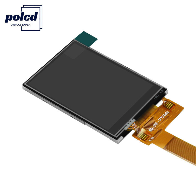 Polcd 8080 MCU 8 bits 2,4 pulgadas Tft Lcd ISO9001 240x320 Lcd para publicidad