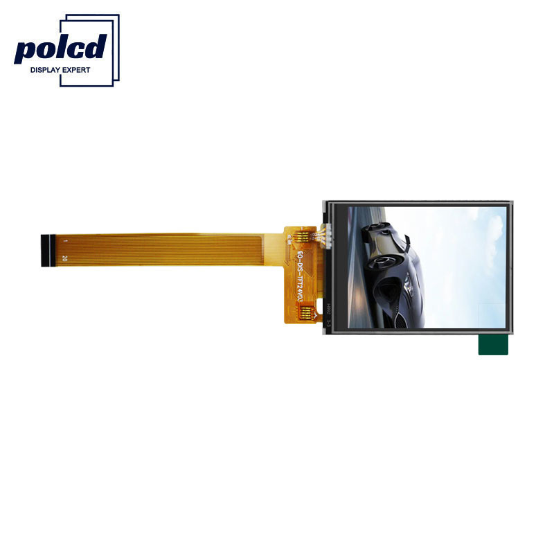 Polcd 8080 MCU 8 bits 2,4 pulgadas Tft Lcd ISO9001 240x320 Lcd para publicidad