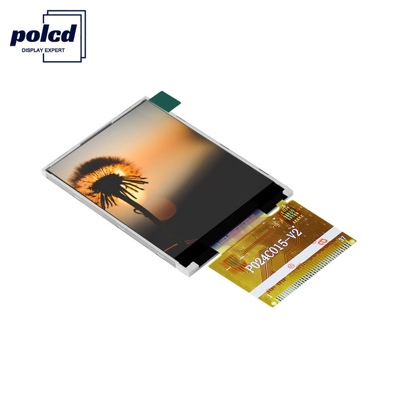 Polcd 300 Nits Tft Pantalla 65K 2.4 Pulgadas Tft Lcd Ili9341V 16 Bit