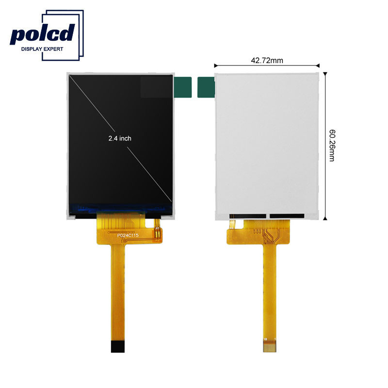 Polcd 260 Nit HD TFT Display 240X320 2.4 Pulgadas Tft Lcd 4 Hilos SPI