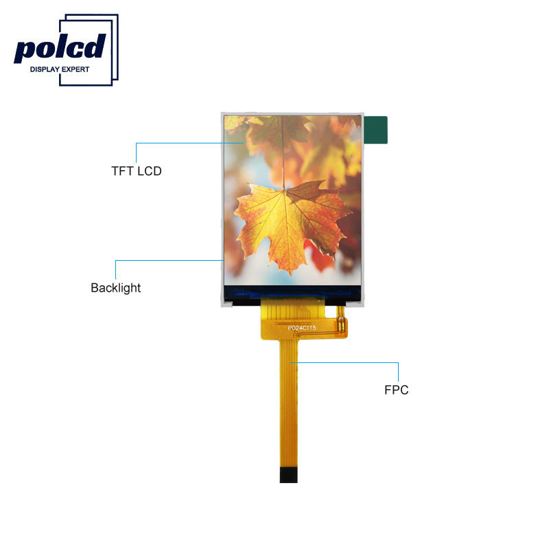 Polcd 240X320 Spi Lcd Display 260 Liendres 4 Wire SPI 2.4 Spi Tft Lcd Display