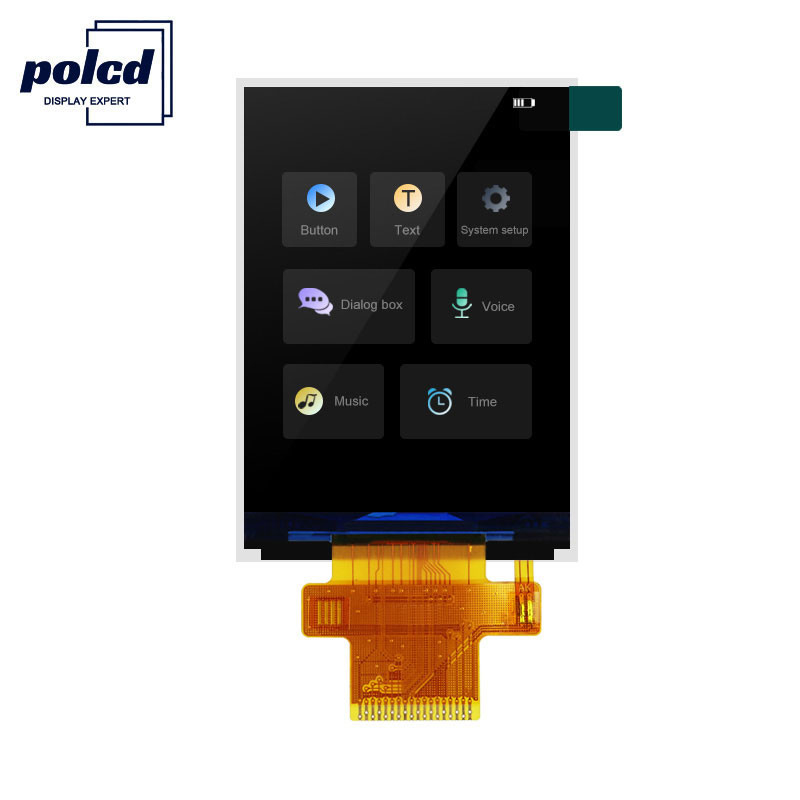 Pantalla táctil de la exhibición ST7789V2 Tft del Pin 2,4 Spi Tft Lcd de Polcd 18