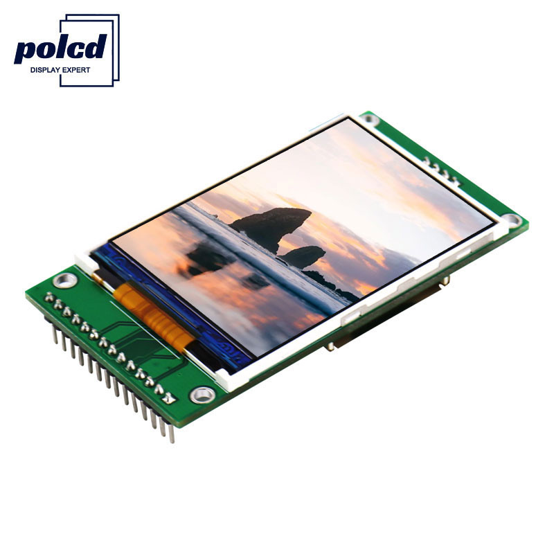 Polcd 240X320 Pantalla táctil Tft de 2,4 pulgadas Panel táctil LCD de 260 nit ST7789V2