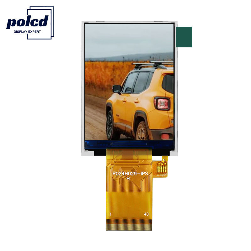 Polcd Pantalla LCD TFT IPS de 2,4 pulgadas 240x320 MCU Pantalla LCD Tft de 16 bits