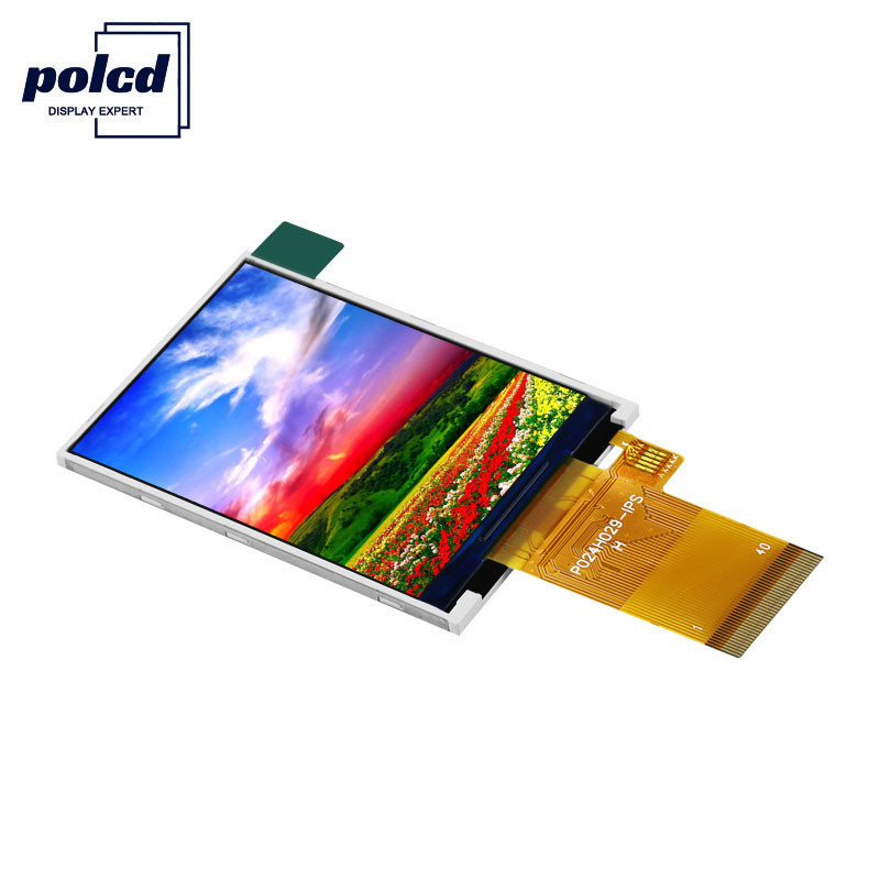 Polcd ST7789V MCU pantalla Lcd de 8 bits pantalla IPS TFT de 2,4 pulgadas para publicidad