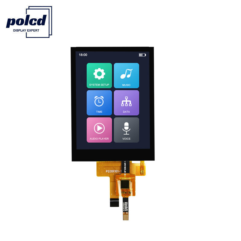 Polcd 4 Wire SPI ST7789V pantalla táctil de RoHS TFT de pantalla Ips de 2,8 pulgadas para el hogar