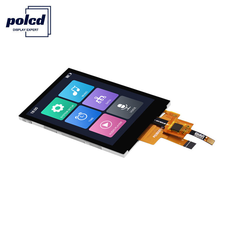 Pantalla táctil capacitiva RoHS de Polcd 300 Nit TFT Escudo táctil Tft de 2,8 pulgadas