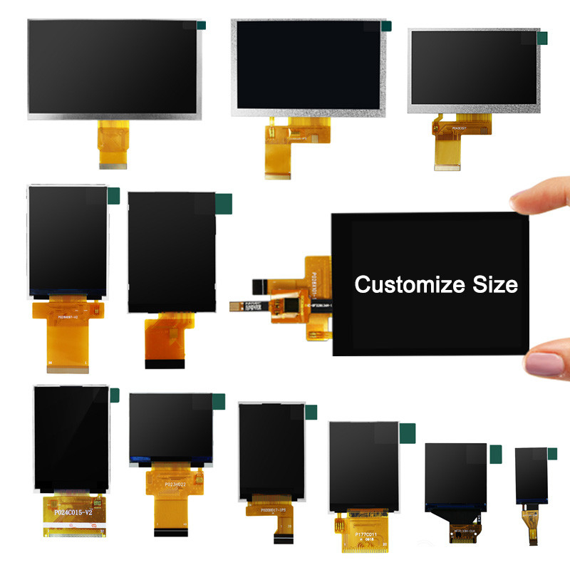 Pantalla táctil capacitiva RoHS de Polcd 300 Nit TFT Escudo táctil Tft de 2,8 pulgadas