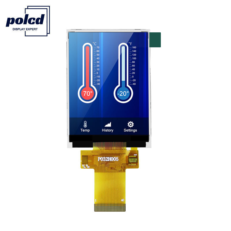 Polcd 350cd/M 3,2 pulgadas Raspberry Pi Display ILI9341V Pantalla Lcd legible a la luz del sol
