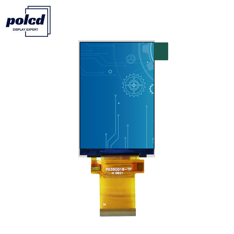Polcd ILI9488 Pantalla Tft Lcd 12 0'CLOCK 3.5 Tft Lcd Raspberry Pi 48.96mm