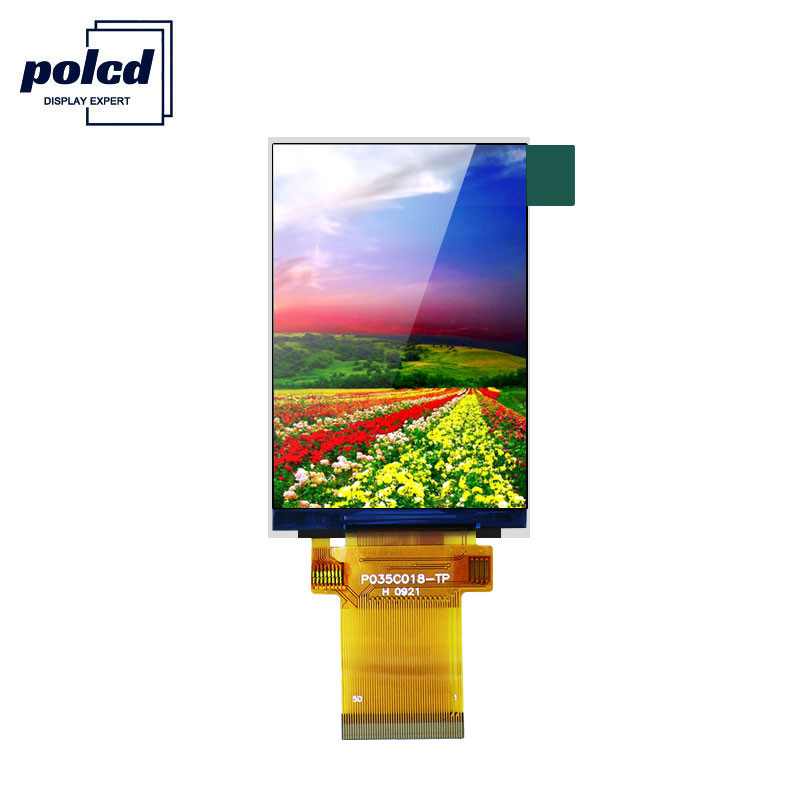 Polcd ILI9488 Pantalla Tft Lcd 12 0'CLOCK 3.5 Tft Lcd Raspberry Pi 48.96mm