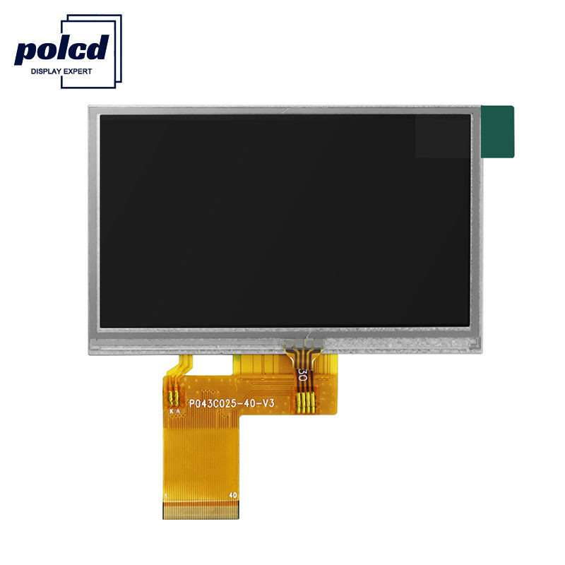 Polcd ST7262E43 Pantalla Lcd de 4,3 pulgadas 480X272 Pantalla táctil Lcd 6 en punto