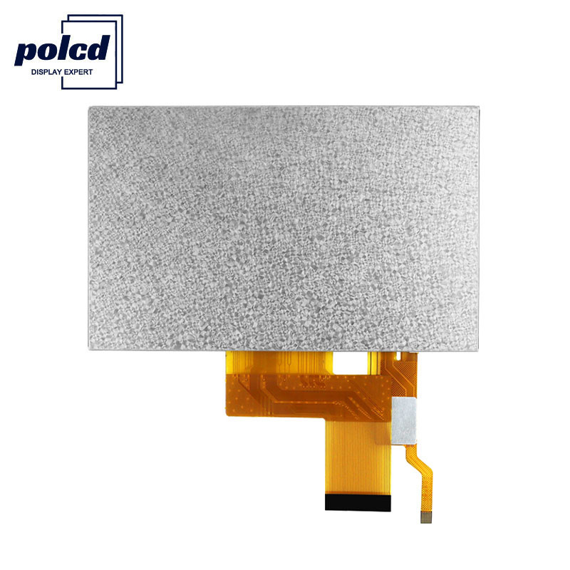 Polcd 300 Nit IPS TFT LCD RGB 24 bits Pantalla Lcd de 5 pulgadas para PC ISO9001