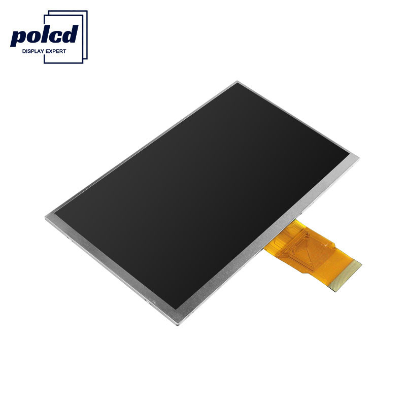 Polcd 300cd/M 7 pulgadas 800x480 RGB pantalla LCD de alto brillo de 24 bits industrial