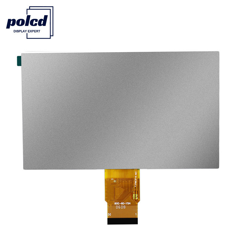 Polcd 300 Nit RoHS Pantalla Tft de 7 pulgadas Pantalla Lcd Tft de 153,84 mm 6 en punto