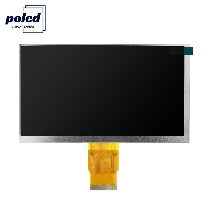 Polcd 300 Nit RoHS Pantalla Tft de 7 pulgadas Pantalla Lcd Tft de 153,84 mm 6 en punto