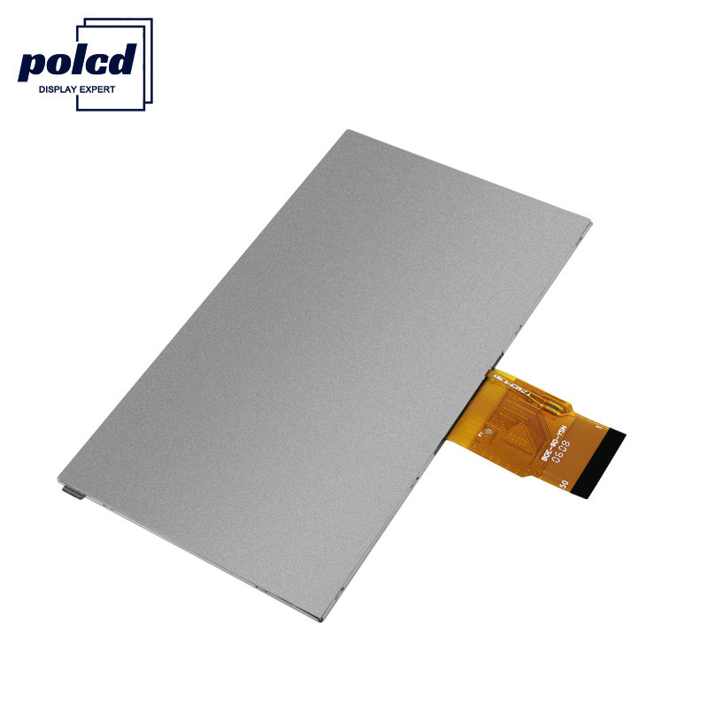 Polcd 300cd/M 7 pulgadas 800x480 RGB pantalla LCD de alto brillo de 24 bits industrial