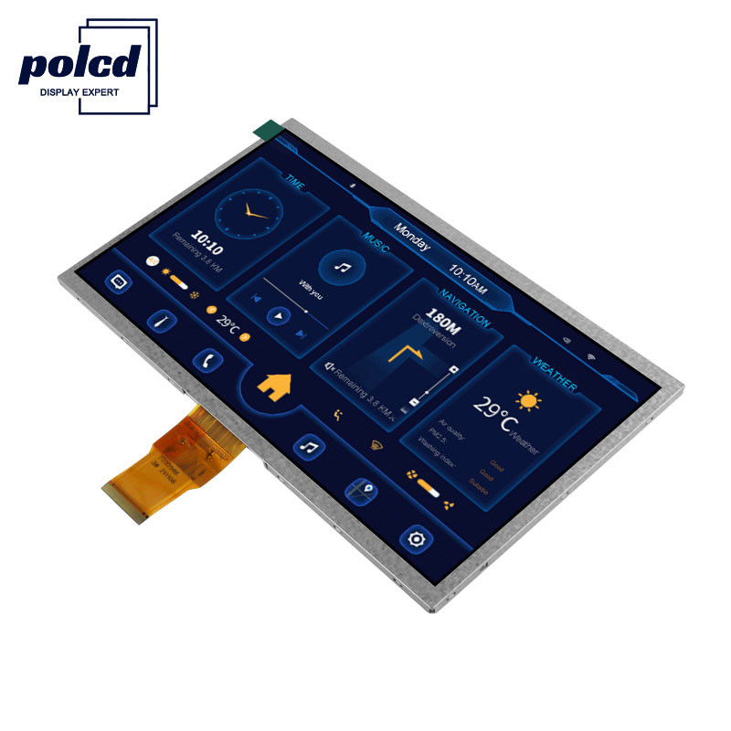 Resolución Polcd 1024X600 Pantalla LCD EK79001 Tft de 10,1 pulgadas Módulo de pantalla 750 Nit