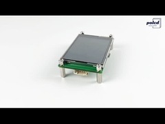 Polcd 2.4 pulgadas Portos de serie HMI pantalla